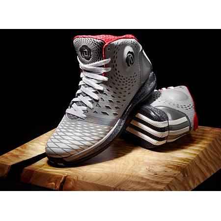 Adidas Derrick Rose 3.5  "GreyRed" (gris/blanco/rojo)