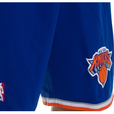 Adidas Short NBA Nicks (azul/naranja)