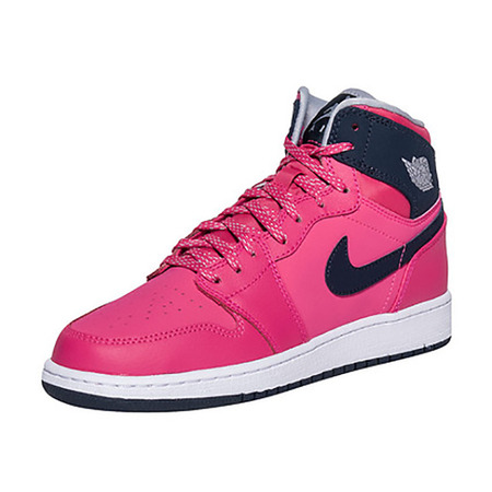 Air Jordan 1 Retro High GG "Pink" (vivid pink/wolf grey/white)