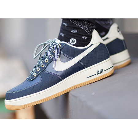 Air Force 1 Low "Obsidian" (434/obsidian/light brown)