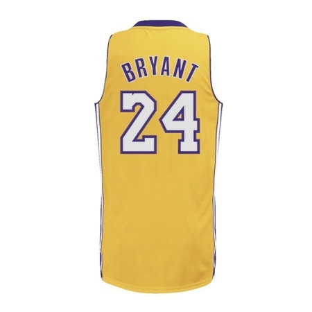 Adidas Camiseta Swingman Kobe Bryant Lakers (amarillo)