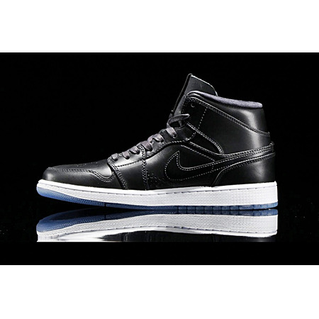Air Jordan 1 Mid Nouveau "Black Ice" (003/antracita/blanco)