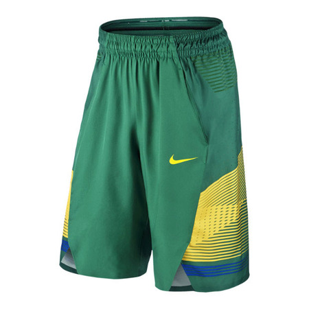 Short Nike Authentic Brasil (302/verde/amarillo)