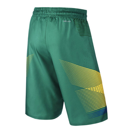 Short Nike Authentic Brasil (302/verde/amarillo)