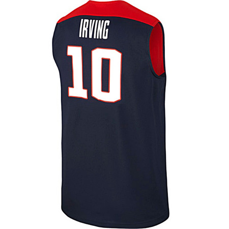 Camiseta Réplica Kyrie Irving #10# USA 2014 (452/navy/rojo/bl)