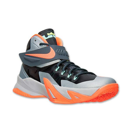 Nike Zoom LeBron Soldier VIII "Dap" (080/gris/negro/naranja/volt)