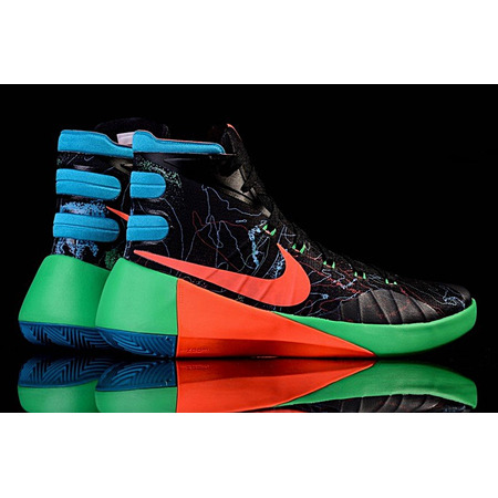 Nike Hyperdunk 2015 "Graffiti" (084/black/orange/verde/blue)