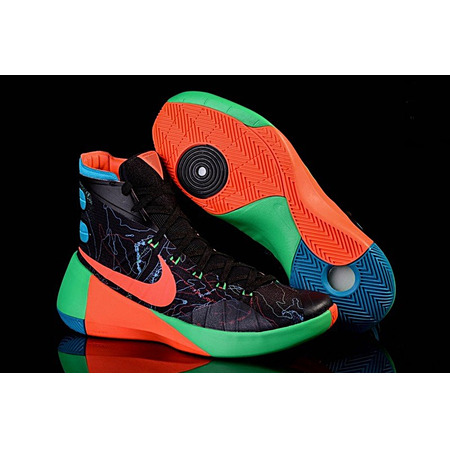 Nike Hyperdunk 2015 "Graffiti" (084/black/orange/verde/blue)