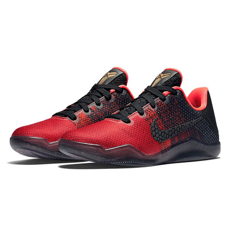 Kobe XI GS "Achilles Heel" (670/red/black/gold)