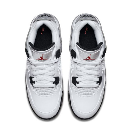Air Jordan 4 Retro Og Bg "White Cement" (192/white/red/black)