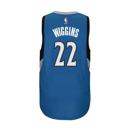 Camiseta Adidas NBA Swingman Andrew Wiggins #22# Minnesota (azul/blanco)