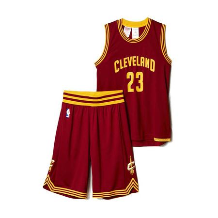 Pack NBA Lebron James #23# Cleveland Cavaliers (burdeos)
