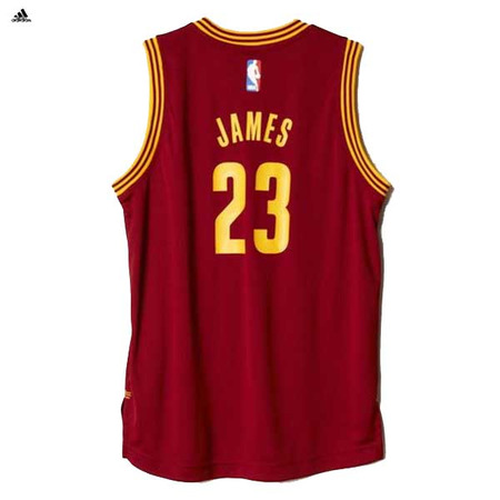 Pack NBA Lebron James #23# Cleveland Cavaliers (burdeos)