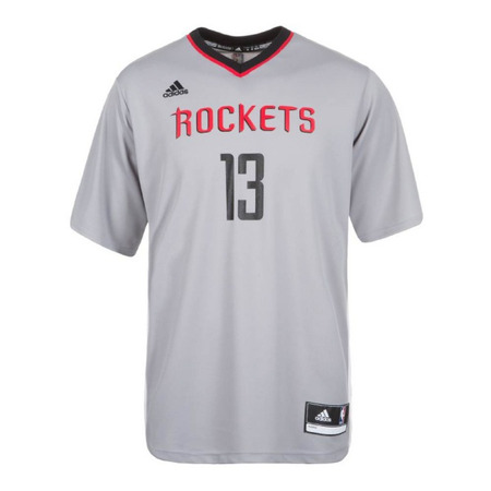 Adidas Camiseta Réplica James Harden Rockets (gris/negro/rojo)