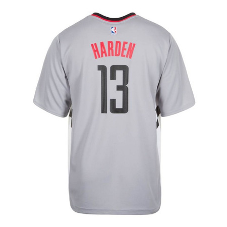 Adidas Camiseta Réplica James Harden Rockets (gris/negro/rojo)