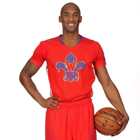 Adidas NBA Camiseta Bryant All-Star 2014 Oeste (rojo/purpura)