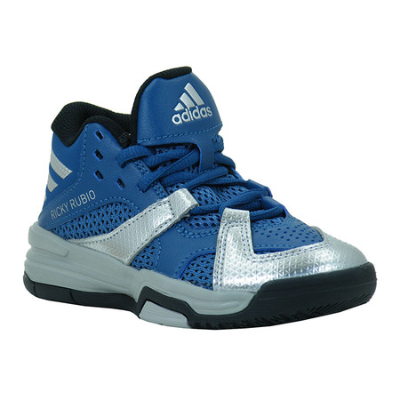 Adidas First Step K Ricky Rubio (azul/plata/gris)