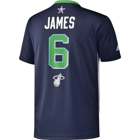 Adidas Camiseta James NBA All-Star 2014 Este (marino/verde)