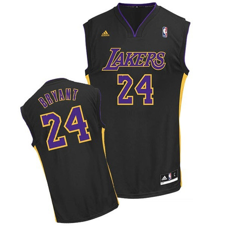 Adidas Camiseta Réplica Kobe Bryant Lakers (negra/purple)