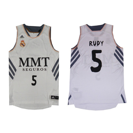Camiseta Rudy Real Madrid Basket 13/14 (blanco)