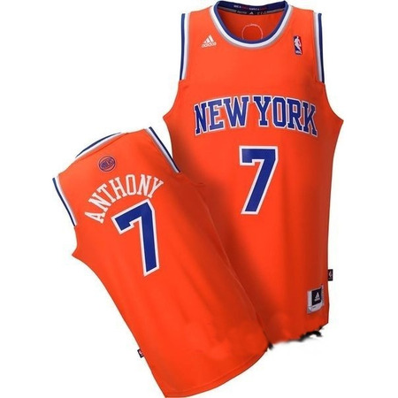 Adidas Camiseta Swingman Carmelo Anthony Knicks (naranja/azul)