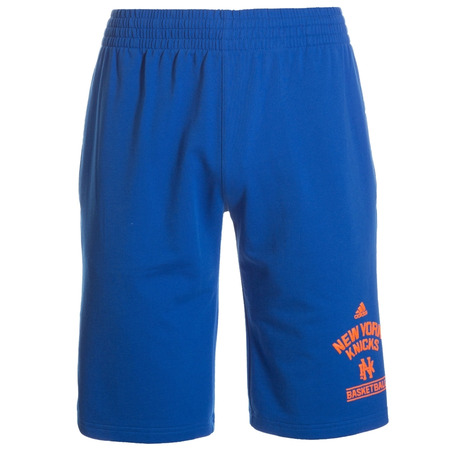 Adidas NBA Short New York Knicks Washed (azul/naranja)