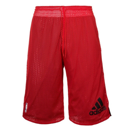 Adidas NBA Short Bulls Reversible Smer R (Negro/Rojo)