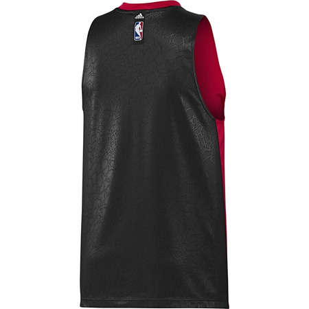 Adidas Camiseta NBA Entreno Bulls Smer R (rojo/negro)