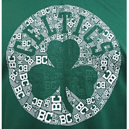 Adidas Camiseta NBA Entreno Boston Summer Run (verde/negro)