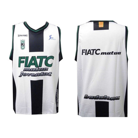 Camiseta Joventut Badalona ACB 2ª Equipación (blanco/negro/verde)