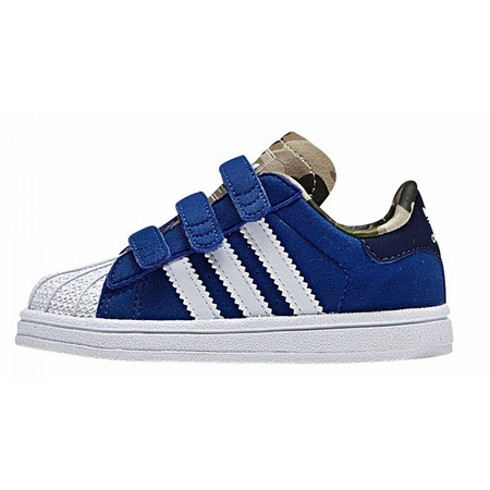 Adidas Originals Superstar 2 CF I (azul/blanco/camuflaje)