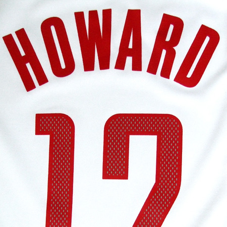 Pack Dwight Howard #12# Rockets Niño (blanco/rojo)