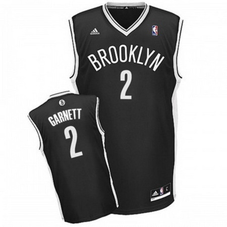 Adidas Camiseta Réplica Kevin Garnett Nets (negra)