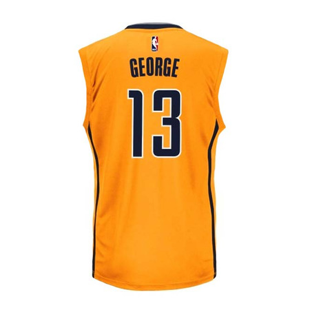 Adidas Camiseta Réplica Paul George Pacers (amarillo/navy)