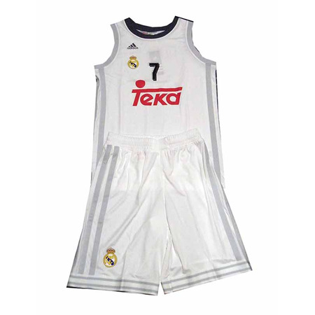 Pack Niño Luka Doncic Real Madrid Basket 2015/16 (blanco/negro)