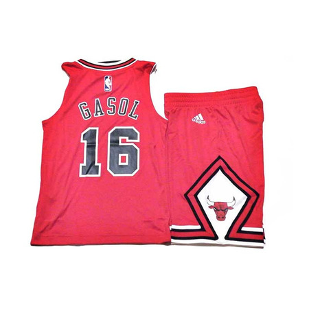 Pack Pau Gasol Chicago Bulls Niño (rojo/blanco/negro)