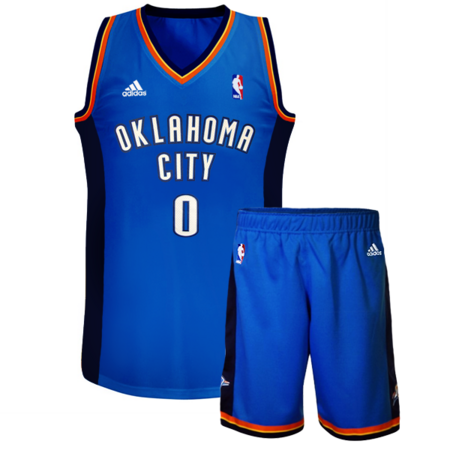 Pack Russell Westbrook Oklahoma Thunder (azul)