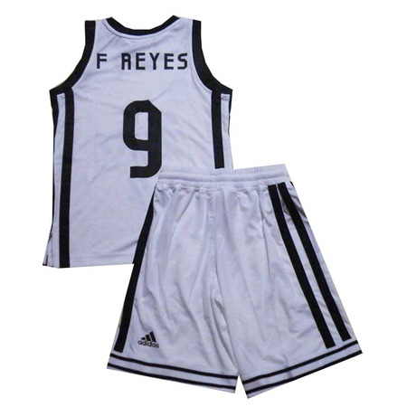 Pack Niño Felipe Reyes Real Madrid Basket (blanco/negro)