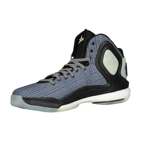 D. Rose 5 Boost "Striped" (blanco/negro/gris)