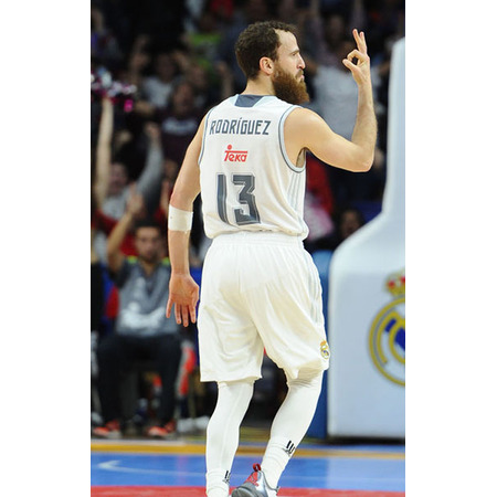 Pack Niño Sergio Rodríguez Real Madrid Basket 2015/16 (blanco/negro)