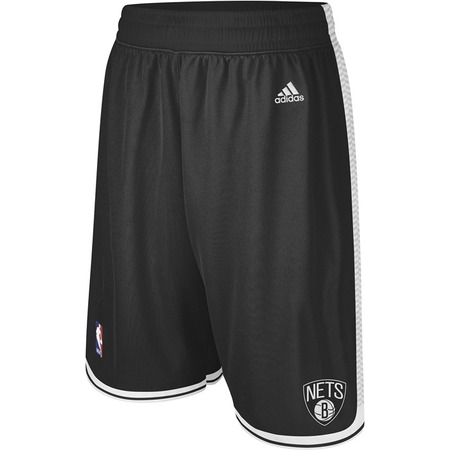 Adidas Short Swingman Brooklyn Nets (negro/blanco)