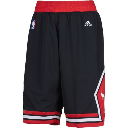 Adidas Short NBA Bulls (negro/rojo/blanco)