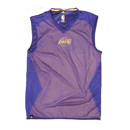Adidas Camiseta Rev S/M Sum Run Angeles Lakers (amarillo/purpur)