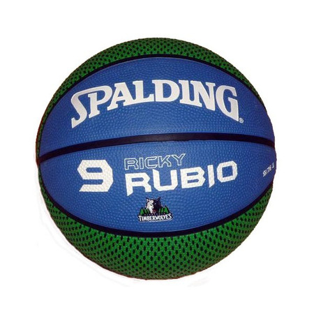 Balón Spalding Ricky Rubio Minnesota Timberwolves (Talla 7)