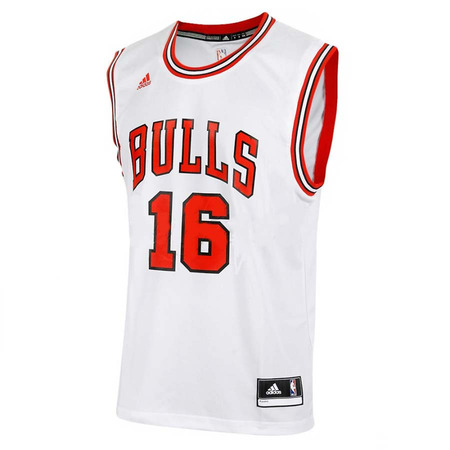 Adidas Camiseta Réplica Pau Gasol Bulls (blanco/rojo)