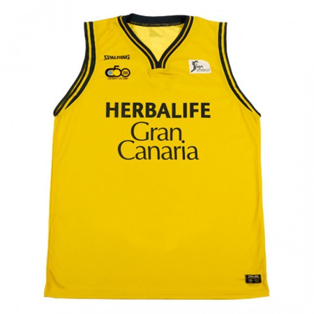 Camiseta 1ª ACB Gran Canaria Replica 13/14 (amarillo/marino)