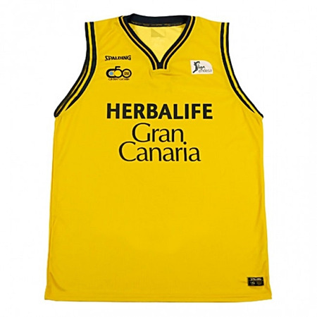 Camiseta Niño 1ª ACB Gran Canaria Replica 13/14(amarillo/marino)