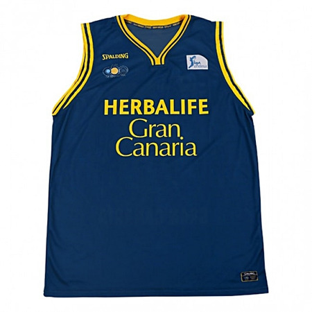 Camiseta  2ª  ACB Gran Canaria  Replica 13/14 (marino/amarillo)