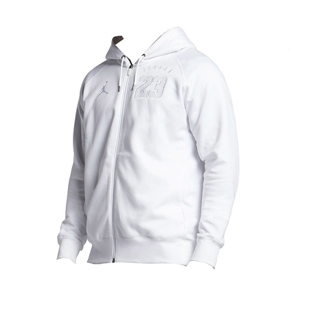 Jordan AJ 6 Fleece Full-Zip Hoodie (100/white)