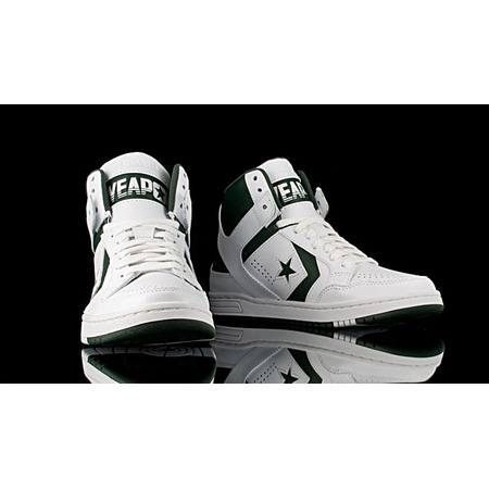 Converse Weapon Mid "Boston Celtics" (blanco/verde)